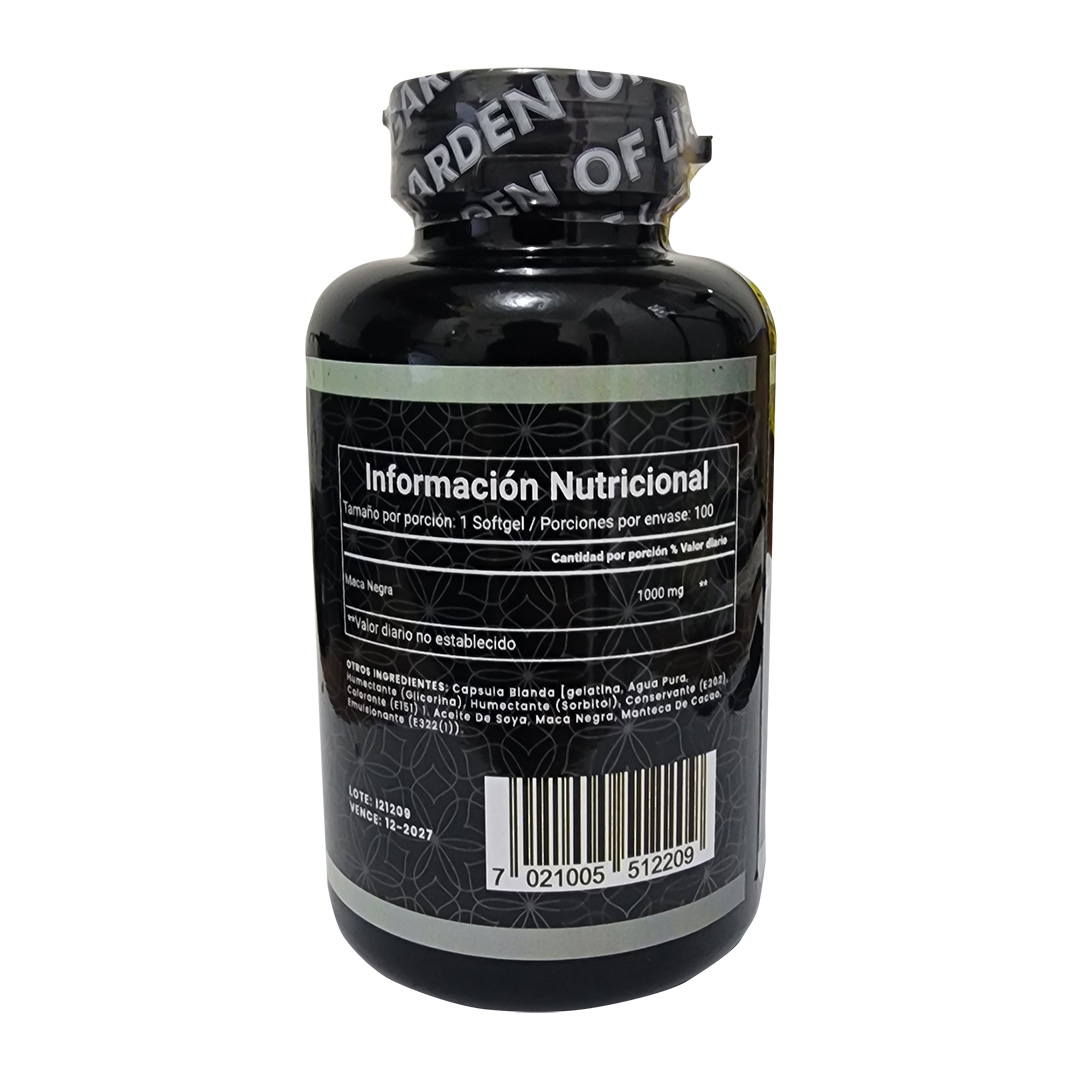 Miniatura 4 de MACA NEGRA CON REGISTRO INVIMA